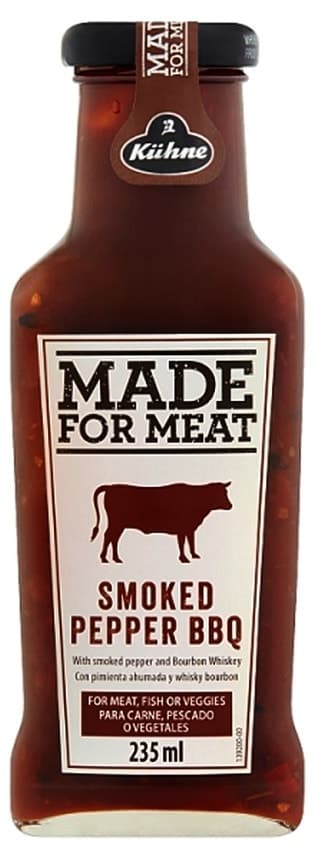 Molho Kühne Made For Meat Churrasco de Pimenta Bbq - 235mL