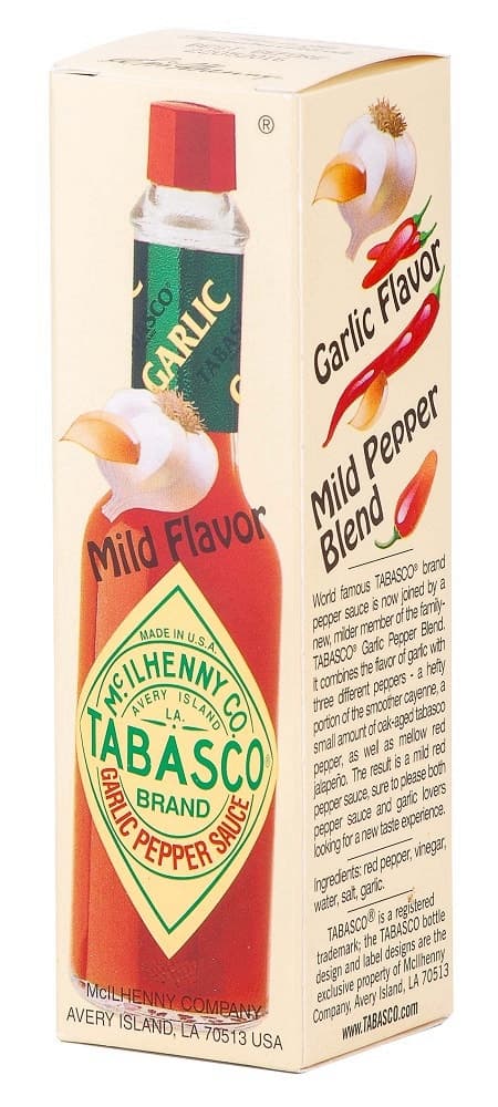Molho Picante com Alho Tabasco 150 Ml