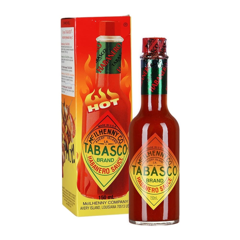 Molho Picante Tabasco Habanero 150 Ml