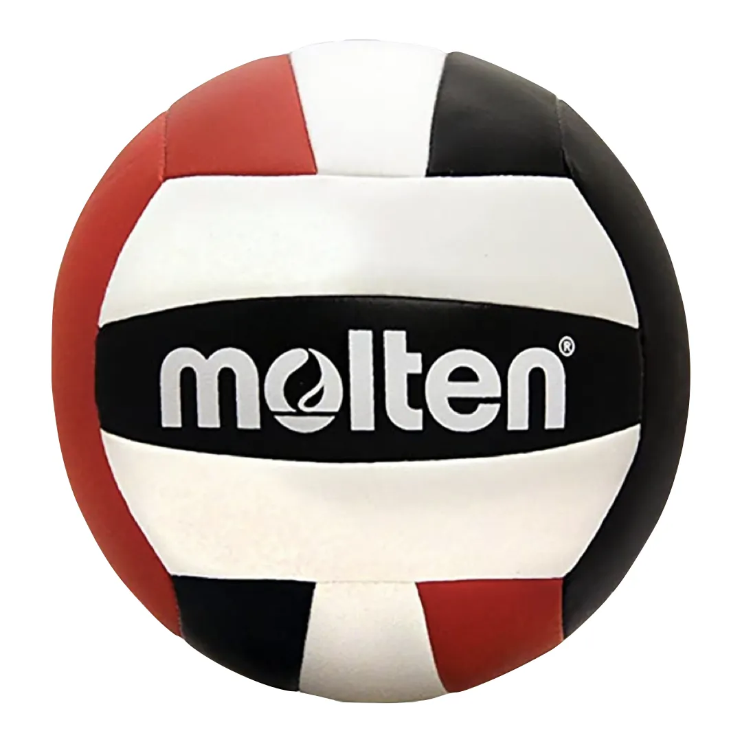 Bola para Vôlei Molten Ms500-B/R Preto/Branco/Vermelho