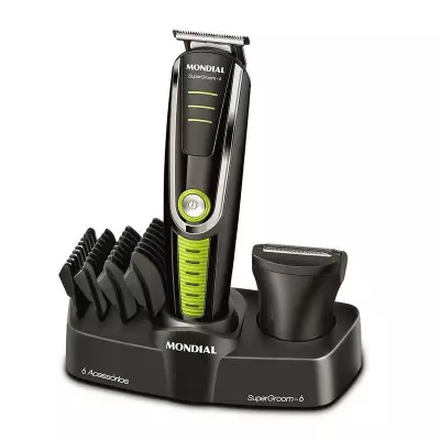 Cortador de Pelo Mondial Super Groom 6 Bg-04 Bivolt