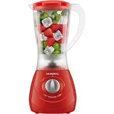 Liquidificador Mondial L-550-R Easy Power 550W/2VEL 220V 50/60Hz Vermelho