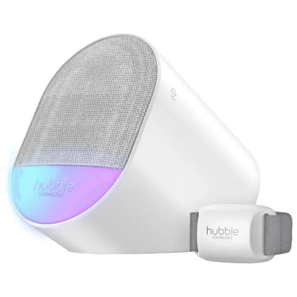 Monitor de Sono Hubble Guardian + Rastreador de Sono WiFi - Branco