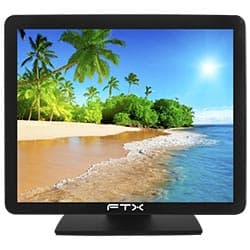 Monitor Ftx MT17V1 Tela Sensível Ao Toque Capacitiva 17" LED / 5Ms - Preto