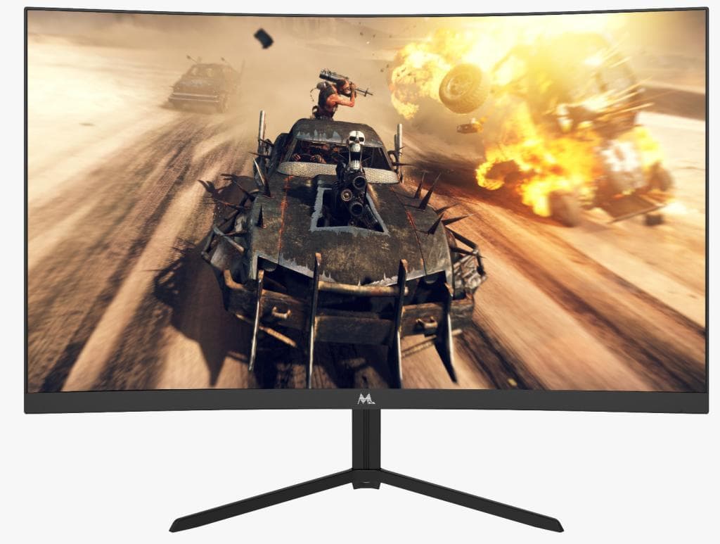 Monitor Gamer Curvo LED 24" Mtek M24SFV165C 165Hz RGB