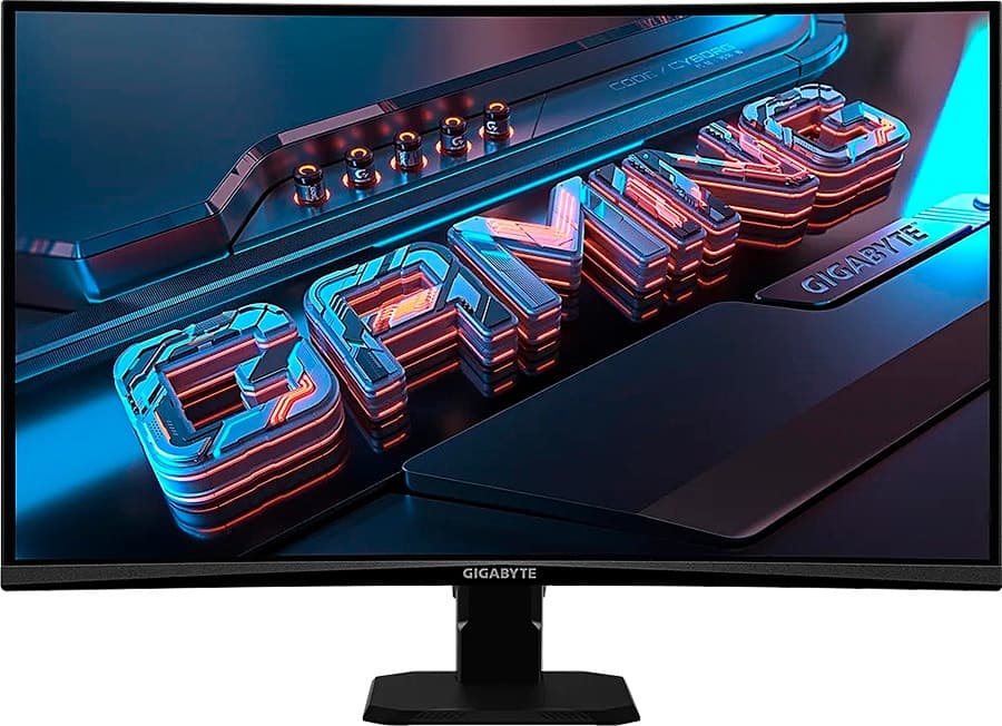 Monitor Gamer Gigabyte GS27FC 27" Full HD LCD Curvo VA 180Hz / 1Ms - Preto