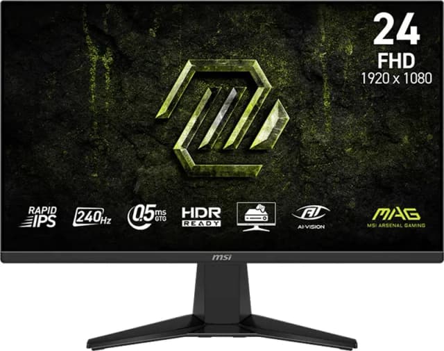 Monitor Gamer Msi Mag 245F X24 Full HD 0.5ms/240Hz/HDMI/DP