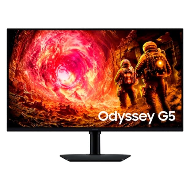 Monitor Gamer Samsung LS32FG502ENXZA Odyssey G5 G50F 32" Qhd IPS 180Hz 1MS G-Sync FreeSync HDMI DisplayPort Preto