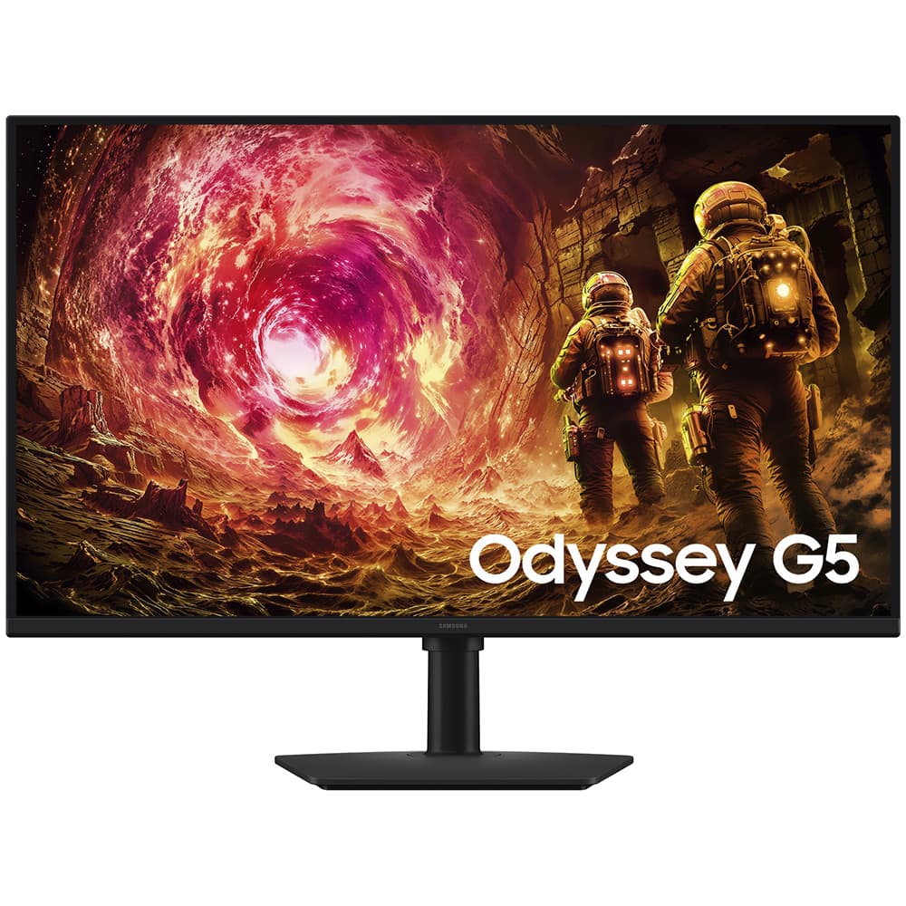 Monitor Gamer Samsung Odyssey G5 32" Qhd 180Hz / 1Ms - Preto