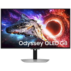 Monitor Gamer Samsung Odyssey G8 LS32HG800SN 32" Qd-OLED IPS UHD 4K 240Hz / 0.03Ms Prata