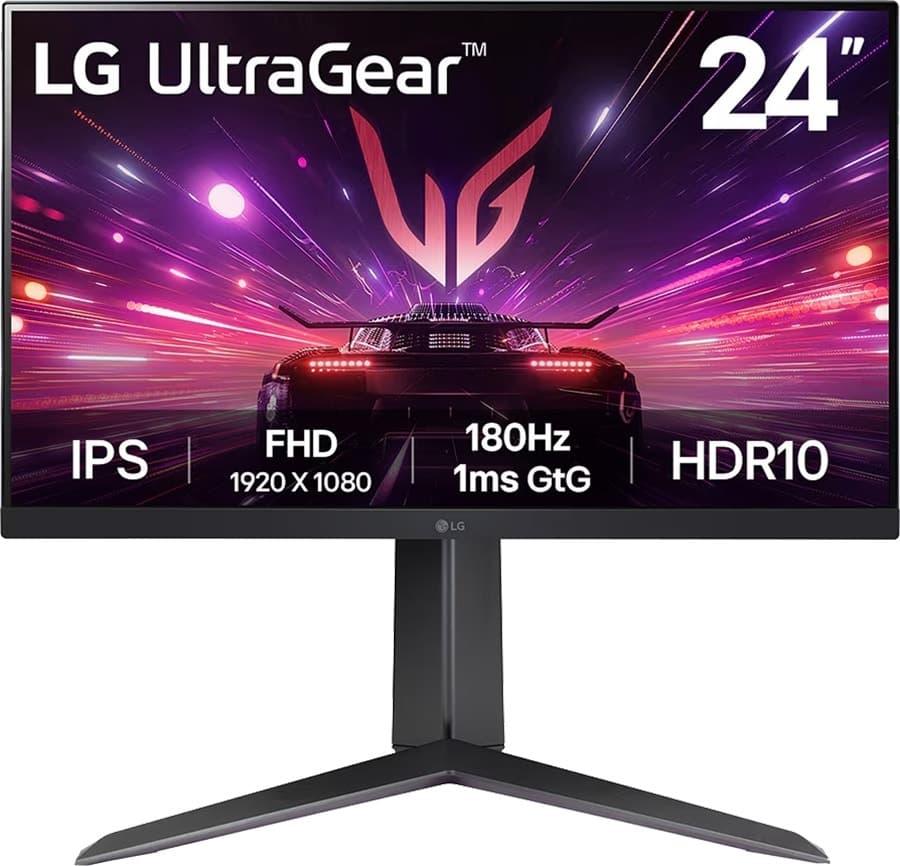 Monitor Gamer Lg UltraGear 24" Full HD 180Hz/HDMI/DP