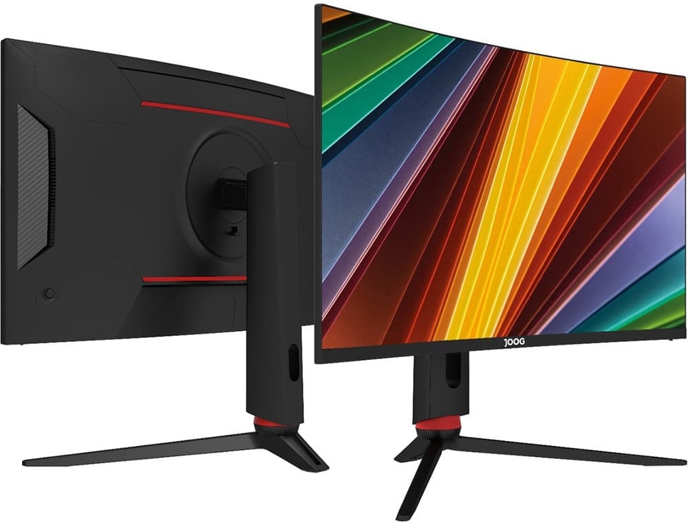 Monitor Joog 27" Kj27 2K Quad HD, Fast Va, HDMI, Dp, 180Hz, Curvo