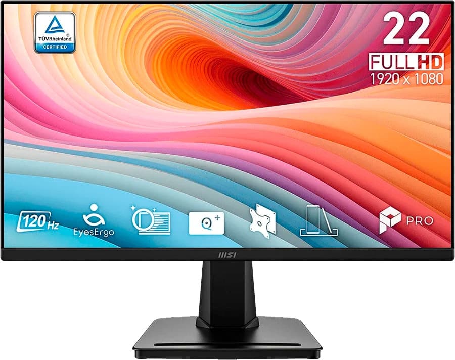 Monitor Msi Pro Mp225 E12vl Full HD 120Hz Hdmi Vga