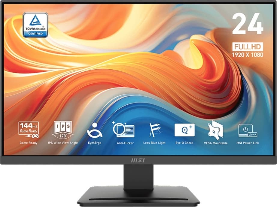 Monitor Msi Pro MP243L e14 23.8" FHD IPS 144Hz
