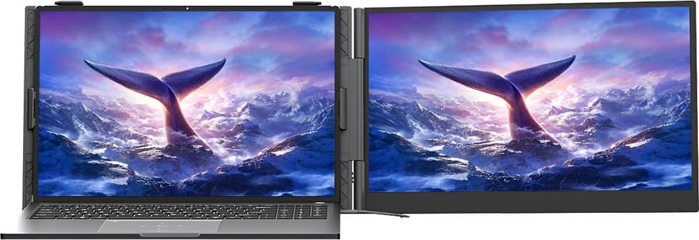 Monitor Portátil Blackview Dual Screen Scm6 14" Cinza