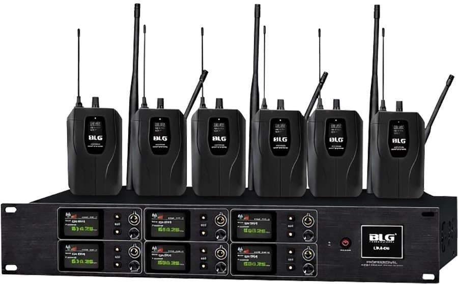 Microfone Sem Fio Blg In-Ear Uhf Um-66