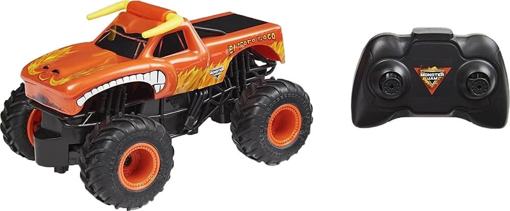 Carrinho de Controle Remoto Monster Jam El Toro Loco 2.4 GHz Spin Master