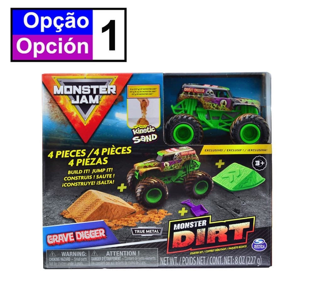 Brinquedo de Controle Remoto Monster Jam Spin Master 6045198