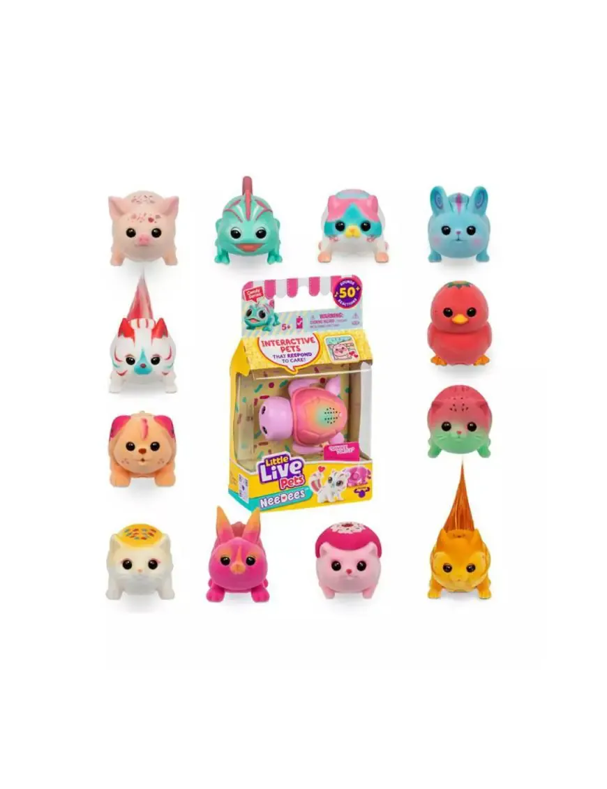 Brinquedo Moose Toys Little Live Pets Needees Série 2