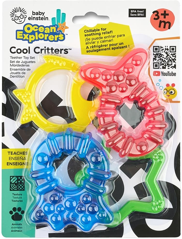 Mordedores Baby Einstein Cool Critters - Kd16773