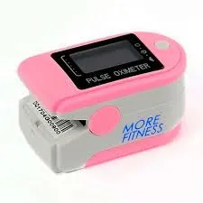 Oxímetro More Fitness Mf-417 Dedo Rosa
