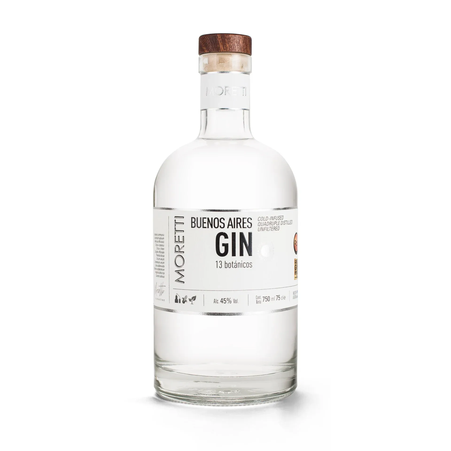 Gin Moretti 13 Botânicos 750ml