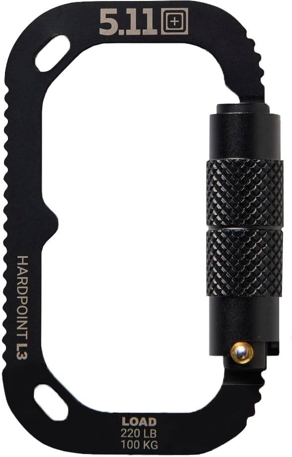 Mosquetão 5.11 Tactical Hardpoint L3 5830052-019 Preto