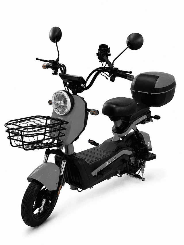 Moto Elétrica Autopropelido Midi Pro Mdp-X13PRO Max 1000W 48V/20Ah Cinza (Acompanha Capacete)