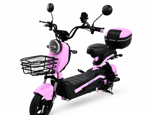 Moto Elétrica Autopropelido Midi Pro Mdp-X13PRO Max 1000W 48V/20Ah Rosa (Acompanha Capacete)