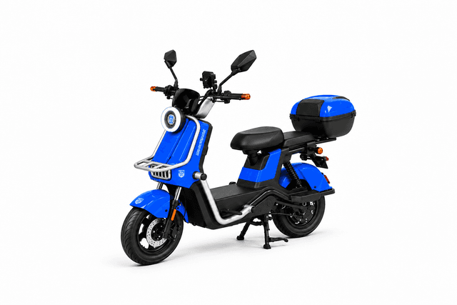 Moto Elétrica Autopropelido Midi Pro Mdp-X17 Pro Max 1000W 48V/20Ah - Azul (Acompanha Capacete)