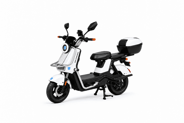 Moto Elétrica Autopropelido Midi Pro Mdp-X17 Pro Max 1000W 48V/20Ah - Branco (Acompanha Capacete)