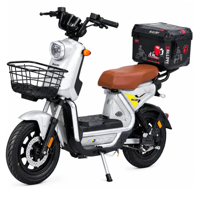 Moto Elétrica For You Ms-Bbt Silver 1000W 32km/h