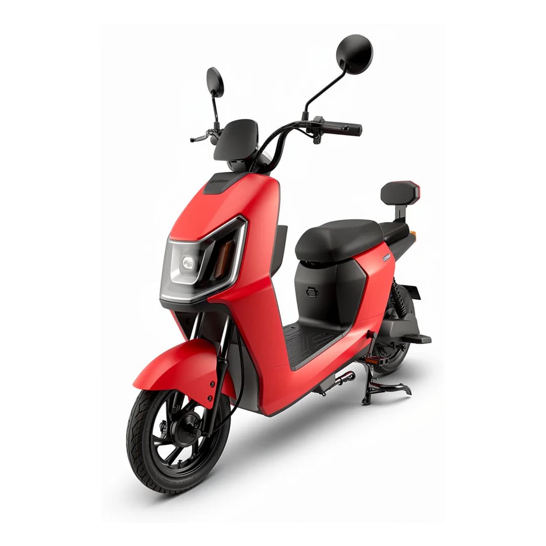 Moto Elétrica Smart Wheel Latte 48V 12Ah 800W 32km/h Vermelho (Chumbo)