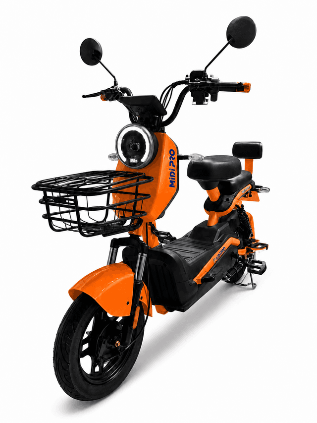 Moto Elétrica Midi Pro Mdp-X13K 1000W 48V/20Ah Laranja (Acompanha Capacete)