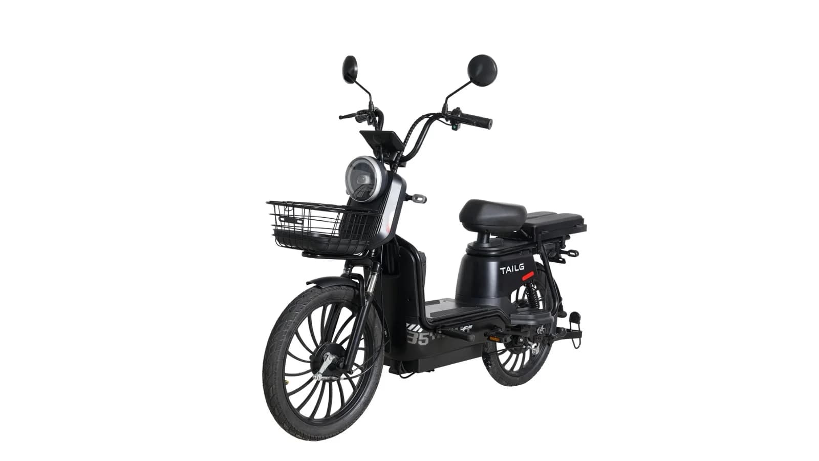 Moto Elétrica Tailg JF35Z 1000W 32km/h Chumbo-Ácido Preta