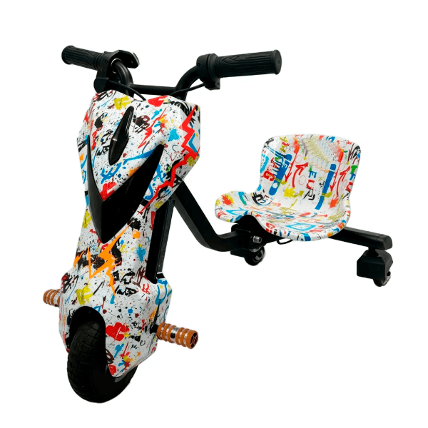 Triciclo Elétrico Sonaki 6.5" Com Bluetooth LED 36V 350W N34 Butterfly & Cat