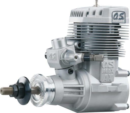 Motor O.S. Engines 120AX com Escapamento