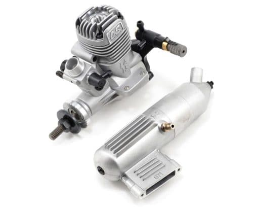 Motor O.S. Engines 15LA Silver (10G) com Silencioso