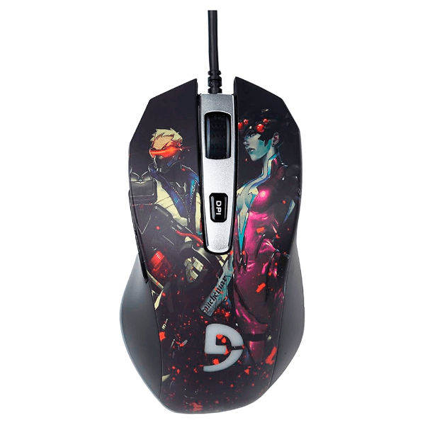 Mouse Gamer com Fio Marvo G914 Scorpion Backlit Óptico USB Preto