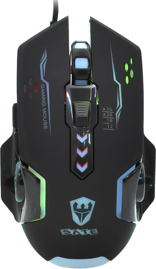 Mouse com Fio Gaming Satellite A-562 RGB