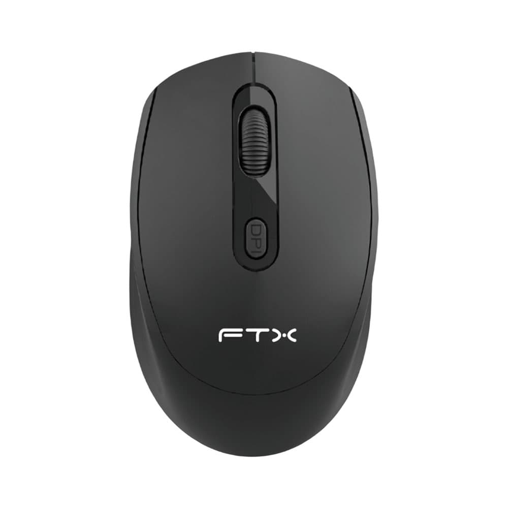 Mouse Sem Fio Ftx Ftxmw21 Cinza/Preto