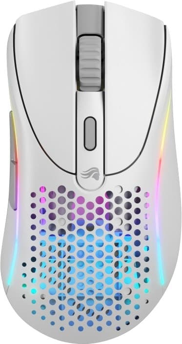 Mouse Gamer Glorious Model D 2 RGB Sem Fio Branco
