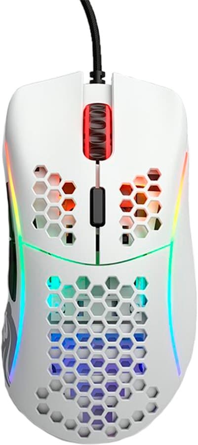 Mouse Gamer Glorious Model D RGB - Branco (Com Cabo)