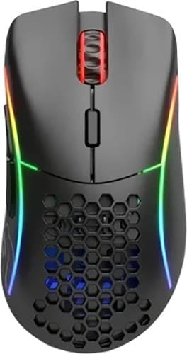 Mouse Gamer Glorious Model D- RGB - Preto Fosco (Sem Fio)