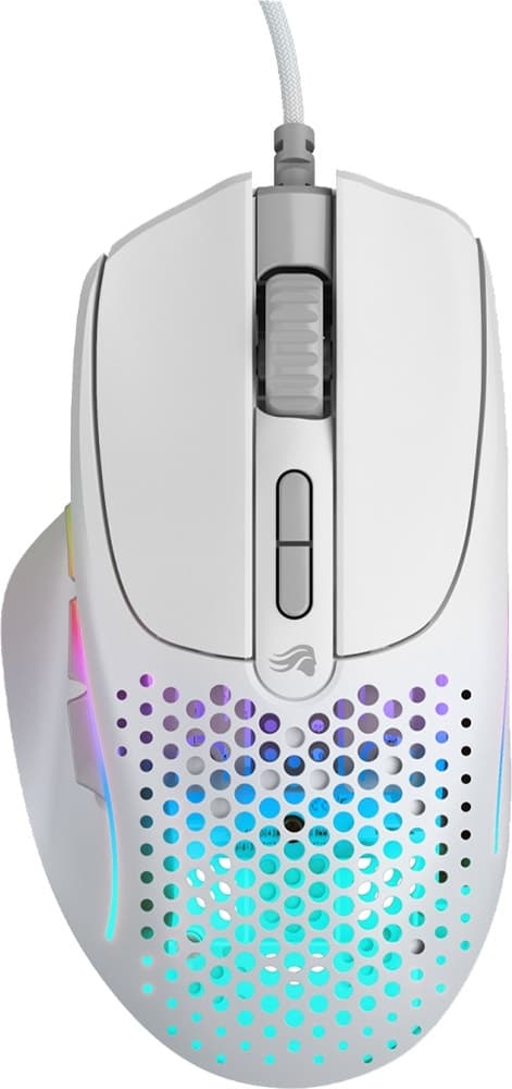 Mouse Gamer Glorious Model I 2 RGB - Branco (Com Fio)