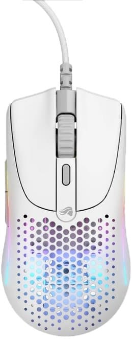 Mouse Gamer Glorious Model O 2 Mini RGB - Branco (Com Fio)