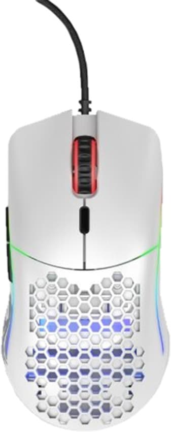 Mouse Gamer Glorious Model O RGB - Branco (Com Cabo)