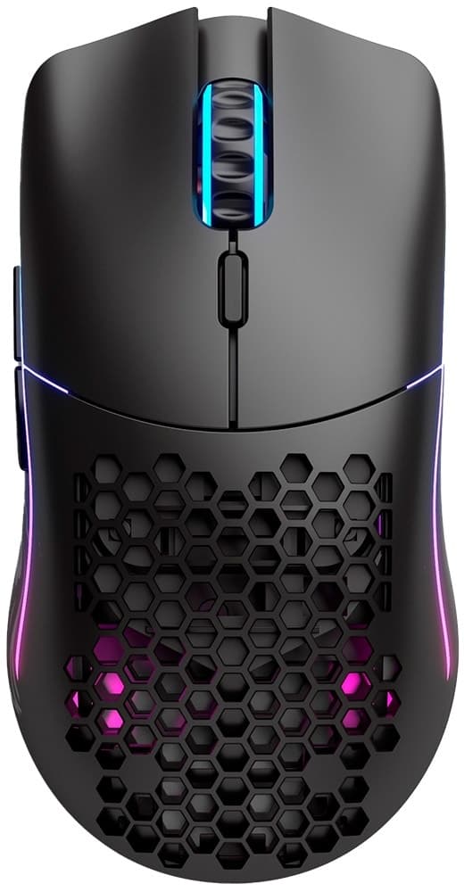 Mouse Gamer Glorious Model O- RGB - Preto Fosco (Sem Fio)
