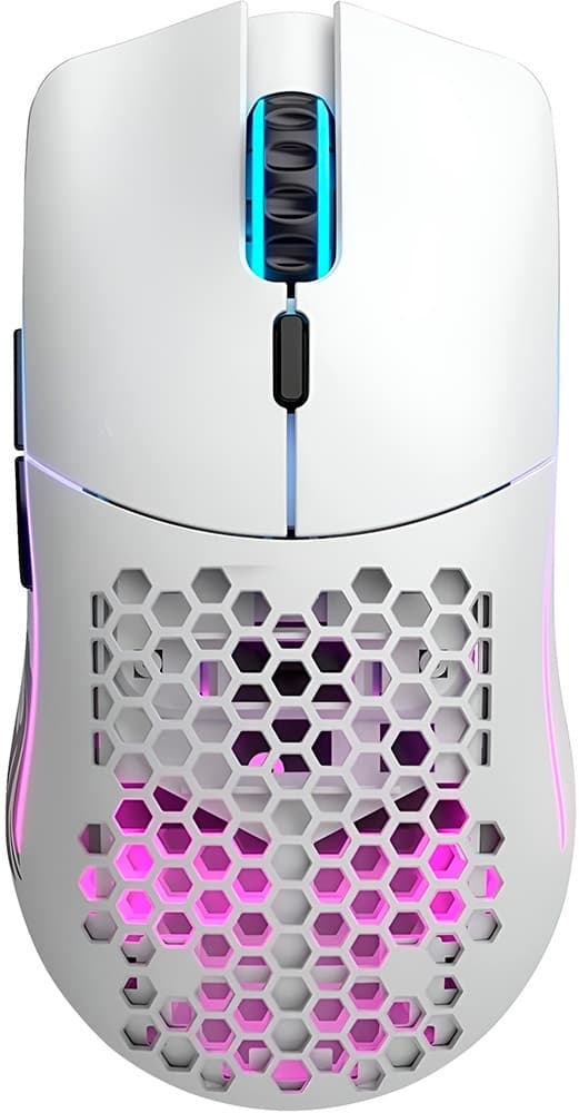 Mouse Gamer Glorious Model O- RGB - Branco Fosco (Sem Fio)