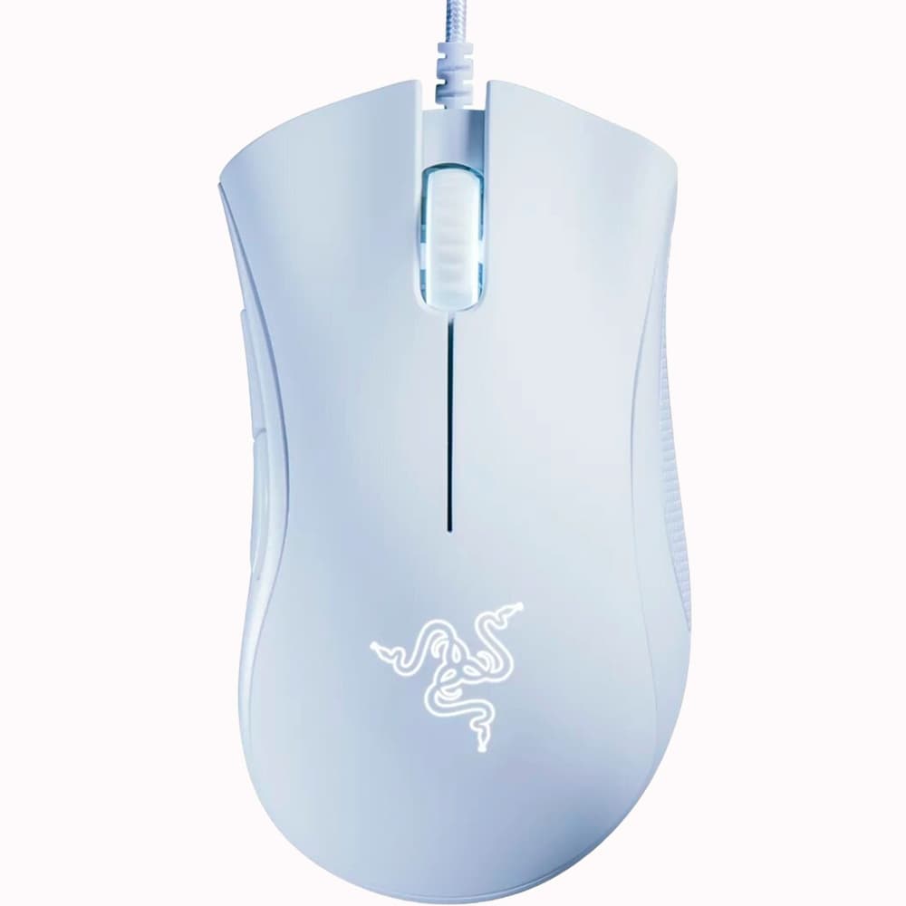 Mouse Gamer Razer DeathAdder Essential 6.400 Dpi USB – Branco Rz01-03850200-R3M1